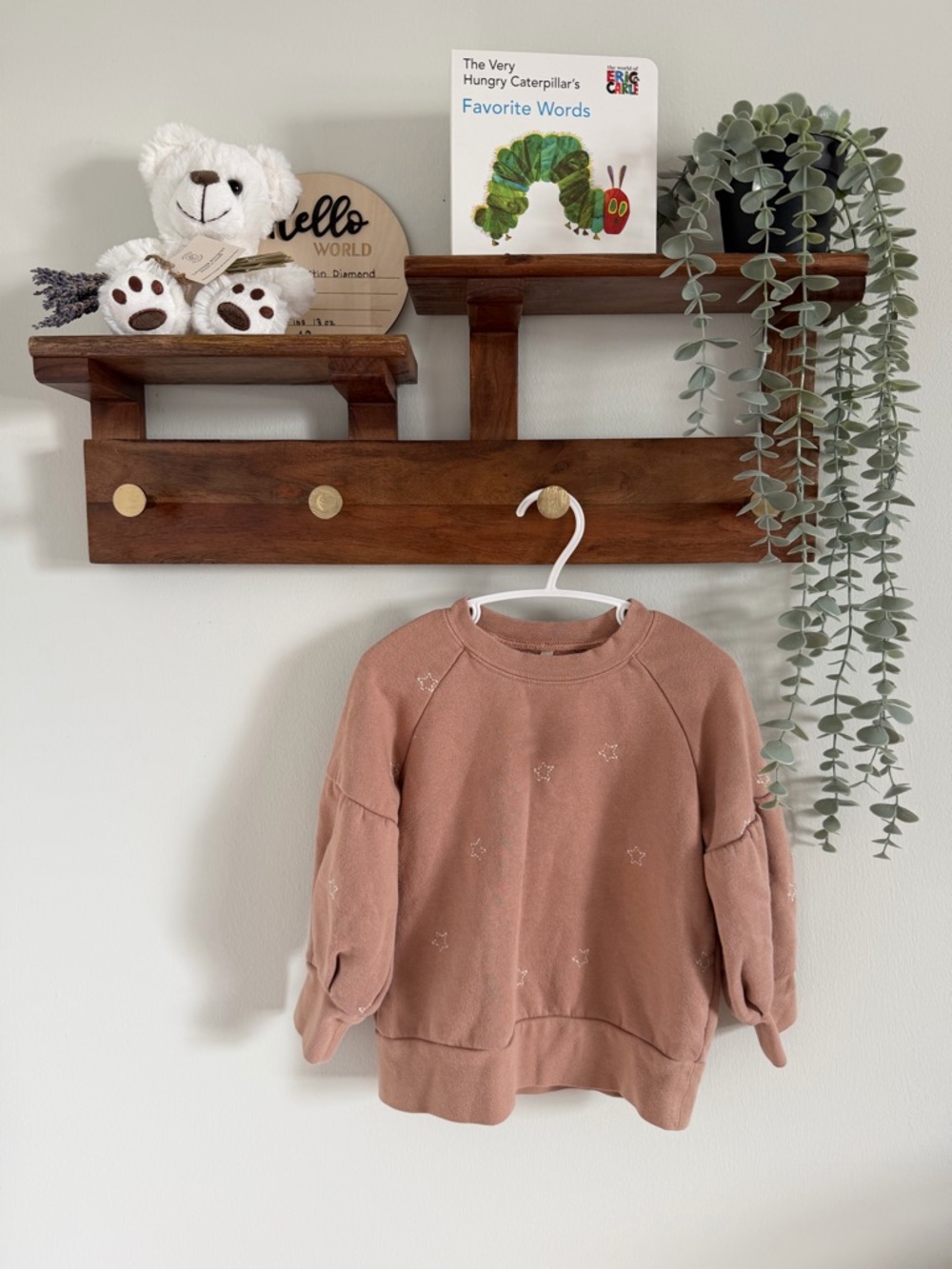 Rylee + Cru Mauve Crewneck Sweatshirt